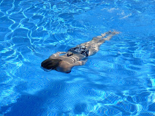 Schwimmen gehen im Badeparadies Eiswiese